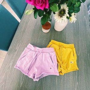 Two Cotton Champion Shorts